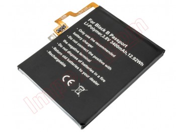 Generic battery for Blackberry Passport - 3400mAh / 3.8V / 12.92WH / Li-polymer