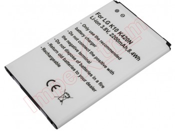 Batería LG K10, K420N - 2200mAh / 3.8V / 8.4WH / Li-ion
