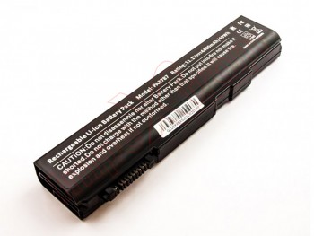 Batería, Li-ion, 10,8 Voltios, 4400mAh, 48Wh, negro