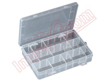Sorting box with 24 departments
