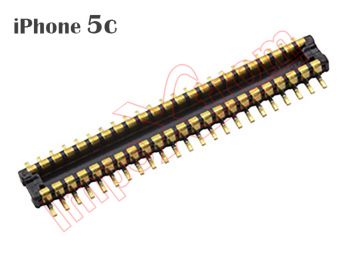 Connector FPC of 46 pines of display tactile for Apple Phone 5C