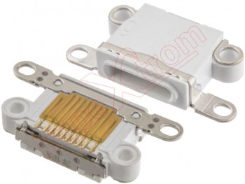 Conector blanco lightning de carga y accesorios para iPhone 5S