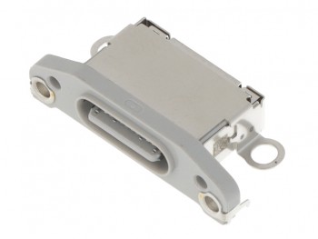 Titanium white charging connector for iPhone 15 Pro / 15 Pro Max