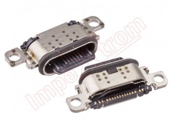 Conector de carga, datos y accesorios USB tipo C de 16 pines compatible con modelos Samsung