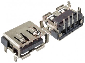Conector USB corto portátil 10 x 14.5 x 6.7mm