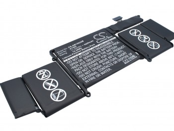 Batería genérica Cameron Sino para Macbook Pro 13" 2015 Retina, MF841LL/A