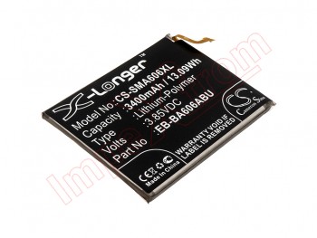EB-BA606ABU battery for Samsung Galaxy A60, SM-A606F - 3400mAh / 3,85V / 13,09Wh / Li-Polymer