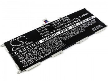 Bateria para Samsung SM-T530, SM-T537, SM-T537R4, Galaxy Tab4 10.1, SM-T535, Galaxy Tab4 10.1 Wi-Fi, SM-T531, Galaxy Ta