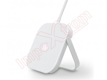 15W charging base with white foldable stand