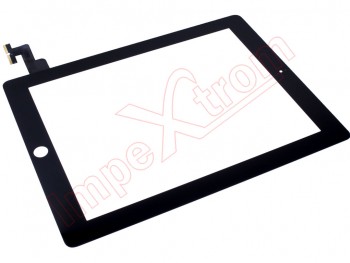 PREMIUM Black touchscreen PREMIUM quality without button for Apple iPad 2, A1395, A1396, A1397 (2011)