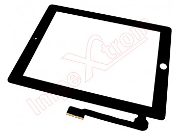 PREMIUM Black touchscreen PREMIUM quality without button for Apple iPad 3 gen A1416, A1430, A1403 (2012), iPad 4 gen A1458, A1459, A1460 (2012)