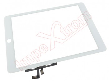 White touchscreen STANDARD quality without button for Apple iPad Air, A1474, A1475, A1476 (2013-2014), Apple iPad 5 gen (2017), A1822, A1823