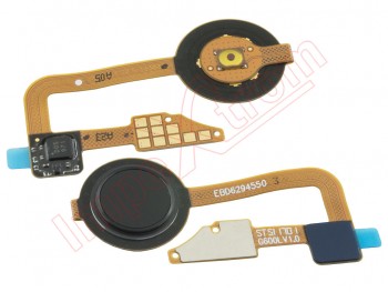Cable flex con botón de encendido y lector de huella dactilar-Fingerprint LG G6 / H870, negro