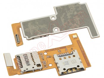 Flex with SIM and MicroSD reader for LG K4, K120E, K120