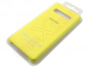 yellow-silicone-cover-ef-pg973tyegww-for-samsung-galaxy-s10-g973f-in-blister