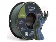 eryone-pla-m-matte-1-75mm-1kg-dual-color-navy-blue-olive-green-spool-for-3d-printer