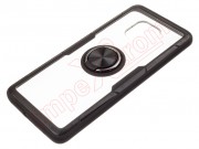 transparent-and-black-ring-cover-with-black-anti-fall-ring-for-huawei-mate-20-pro-lya-l09
