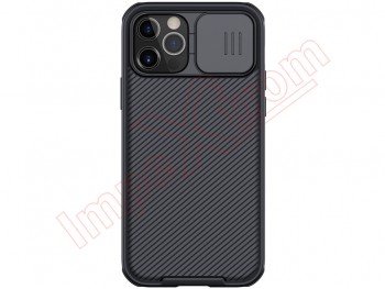 Black rigid case with window for Apple iPhone 12 Pro Max, A2411