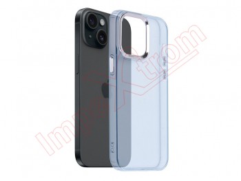 PEARL light blue cover for iPhone 15, a3090
