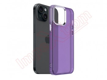 PEARL purple cover for iPhone 15, a3090