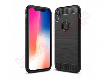Carbon effect black case for Apple iPhone XR, A2105