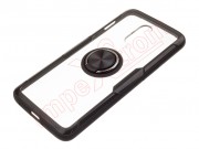 transparent-and-black-ring-cover-with-black-anti-fall-ring-for-oneplus-7-gm1900