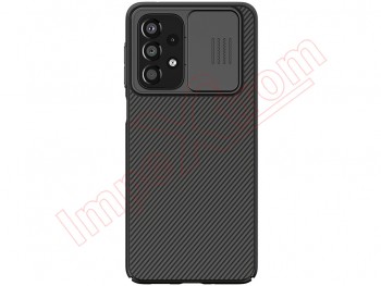 Black rigid case with window for Samsung Galaxy A33, SM-A336