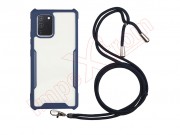 blue-and-transparent-case-with-lanyard-for-samsung-galaxy-a41-sm-a415