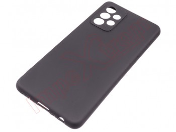 Black silicone case for Samsung Galaxy A52 5G, SM-A526B