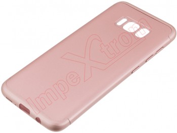 Funda GKK 360 rosa para Samsung Galaxy S8, G950
