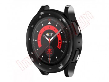 Funda negra de TPU para reloj inteligente Samsung Galaxy Watch5 Pro, SM-R925F