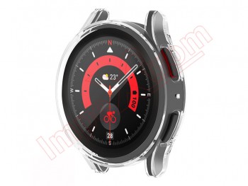 Funda transparente de TPU para reloj inteligente Samsung Galaxy Watch5 Pro 45mm, SM-R925F