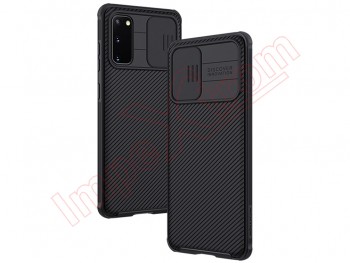 Black rigid case with window for Samsung Galaxy S20, SM-G980