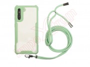 green-and-transparent-case-with-lanyard-for-samsung-galaxy-s21-sm-g991