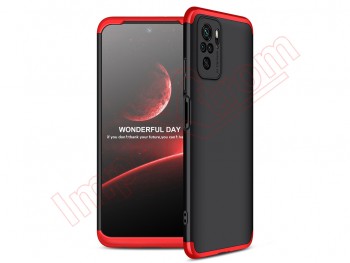 GKK 360º black and red case for Xiaomi Redmi Note 10 4G (M2101K7AI)
