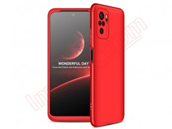 Red GKK 360º case for Xiaomi Redmi Note 10 (M2101K7AI)