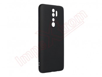 Black silicone case for Xiaomi Redmi Note 8 Pro, M1906G7G
