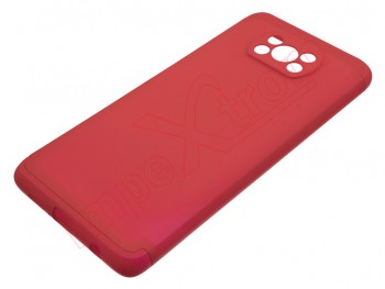 Red GKK 360º case for Xiaomi Poco X3 NFC (M2007J20CG)