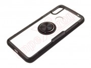 transparent-and-black-ring-cover-with-black-anti-fall-ring-for-xiaomi-redmi-7