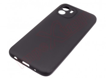 Black silicone case for Xiaomi Redmi A1, 220733SI