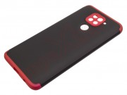 gkk-360-black-and-red-case-for-xiaomi-redmi-note-9-m2003j15sc