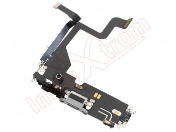 cable flex de calidad premium con conector de carga blanco / plata "silver" para iPhone 13 pro, a2638. Calidad PREMIUM