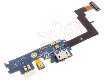 Flex con Conector de Accesorios, Micro USB y Conector de Antena para Samsung Galaxy S2 Plus, I9105
