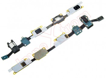 Flex with audio connector jack and front buttons for Samsung Galaxy J7 (2016), J710