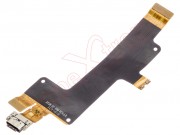 interconnector-flex-from-motherboard-to-auxiliary-plate-and-charger-data-and-accessories-connector-usb-type-c-for-sony-xperia-10-plus-i4213