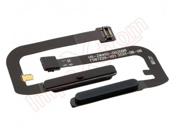 Cable flex con botón sensor / lector de huellas negro "Starry black" para Ulefone Note 13P