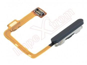 Cable flex con botón lector / sensor de huella negro para Xiaomi Black Shark 4, SHARK PRS-H0, SHARK PRS-A0, SHARK KSR-A0