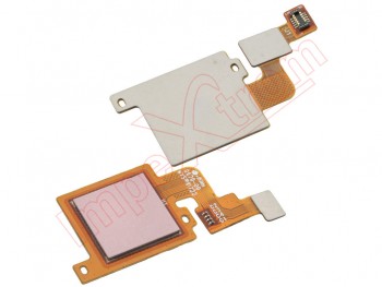 Flex cable with rose gold fingerprint reader for Xiaomi Mi A1 / 5X