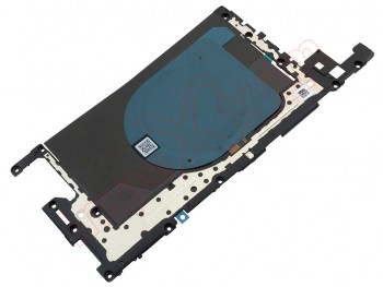Intermediate housing with NFC antenna and wireless charging coil for Google Pixel 7A, GWKK3