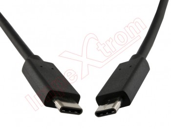Black EP-DN980 Samsung data cable with USB 3.1 type C conectors, 1 meter lenght